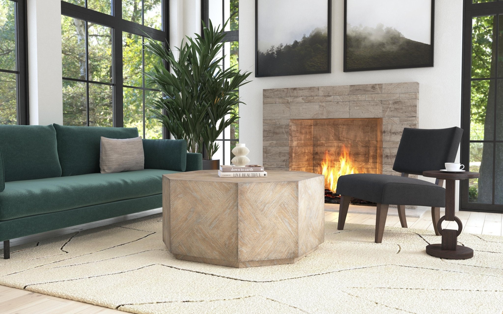 HookerCommerce & Market Round Side Table