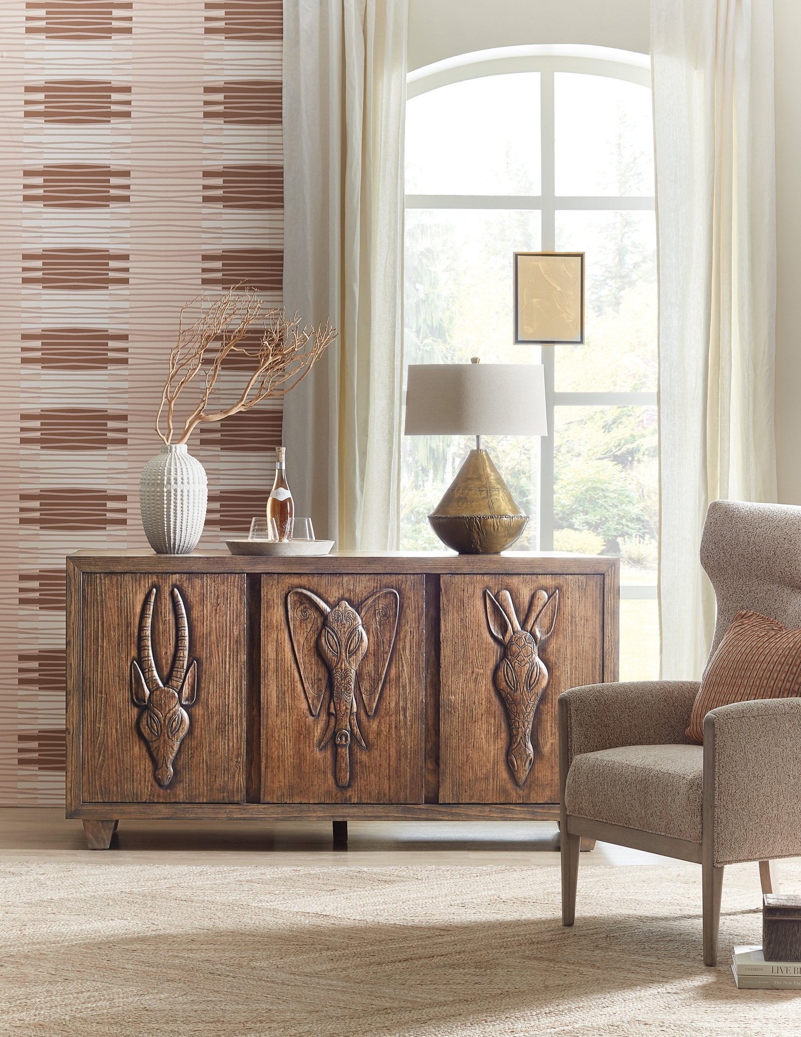 HookerCommerce & Market Safari Credenza