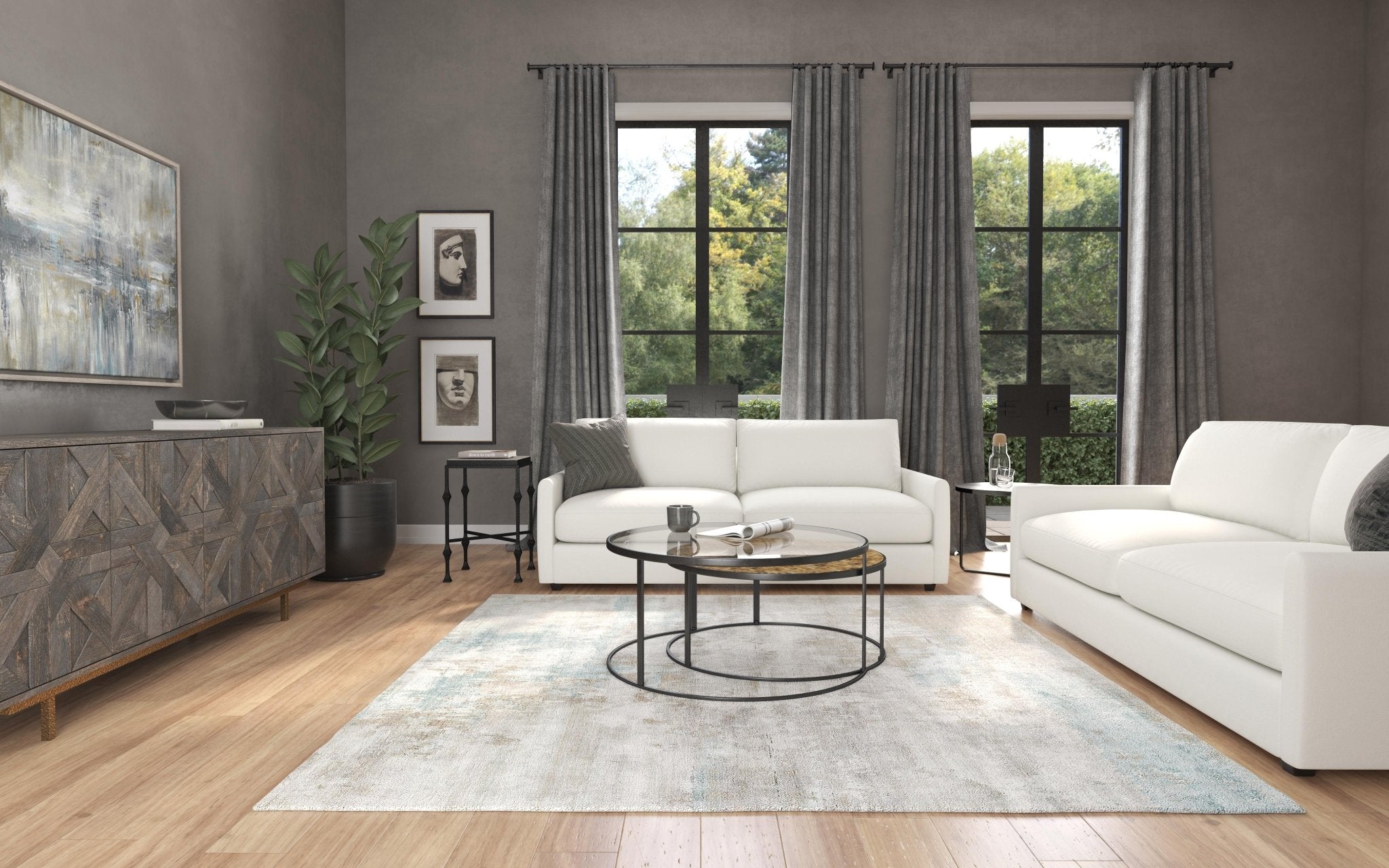 HookerCommerce & Market Side Table