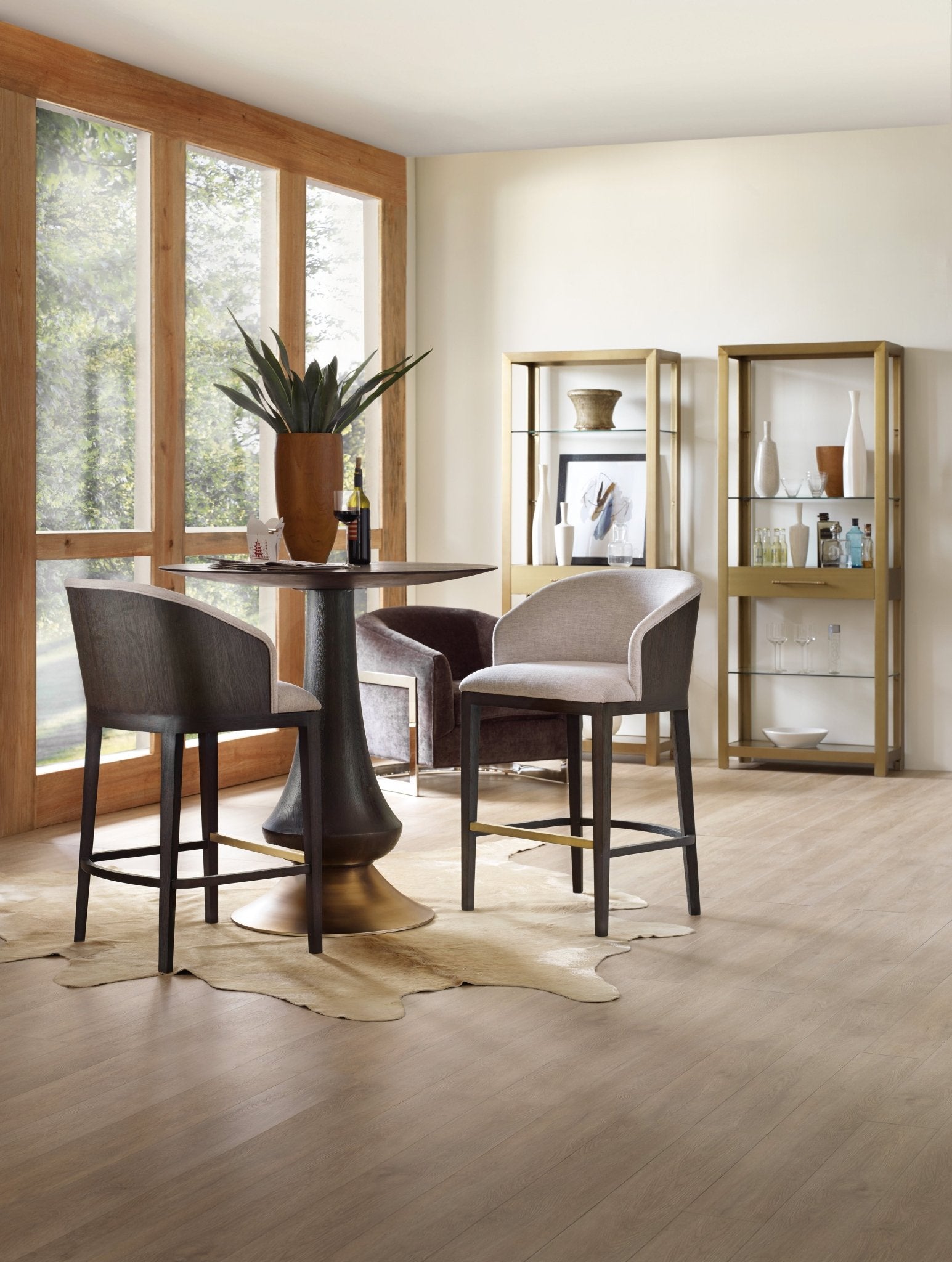 HookerCurata Upholstered Bar Stool