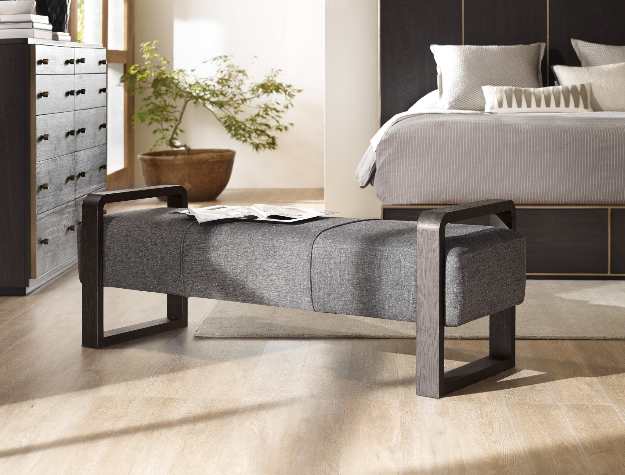 HookerCurata Upholstered Bench