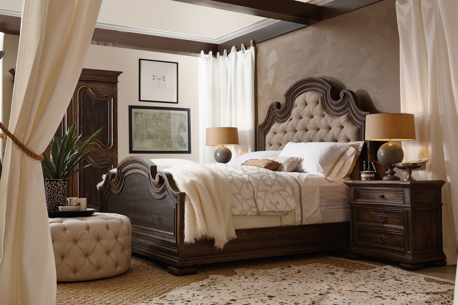 HookerElmendorf Three - Drawer Nightstand