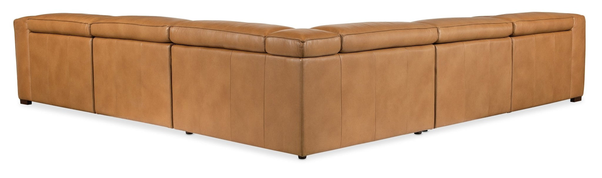 HookerFresco 5 Seat Sectional 4 - Power Recline & Power Headrest