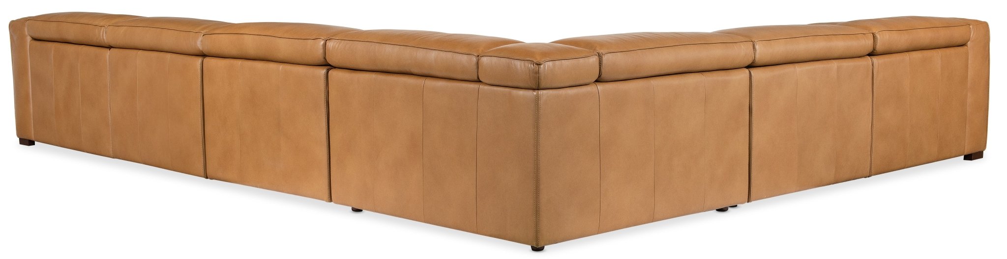 HookerFresco 6 Seat Sectional 4 - Power Recline & Power Headrest