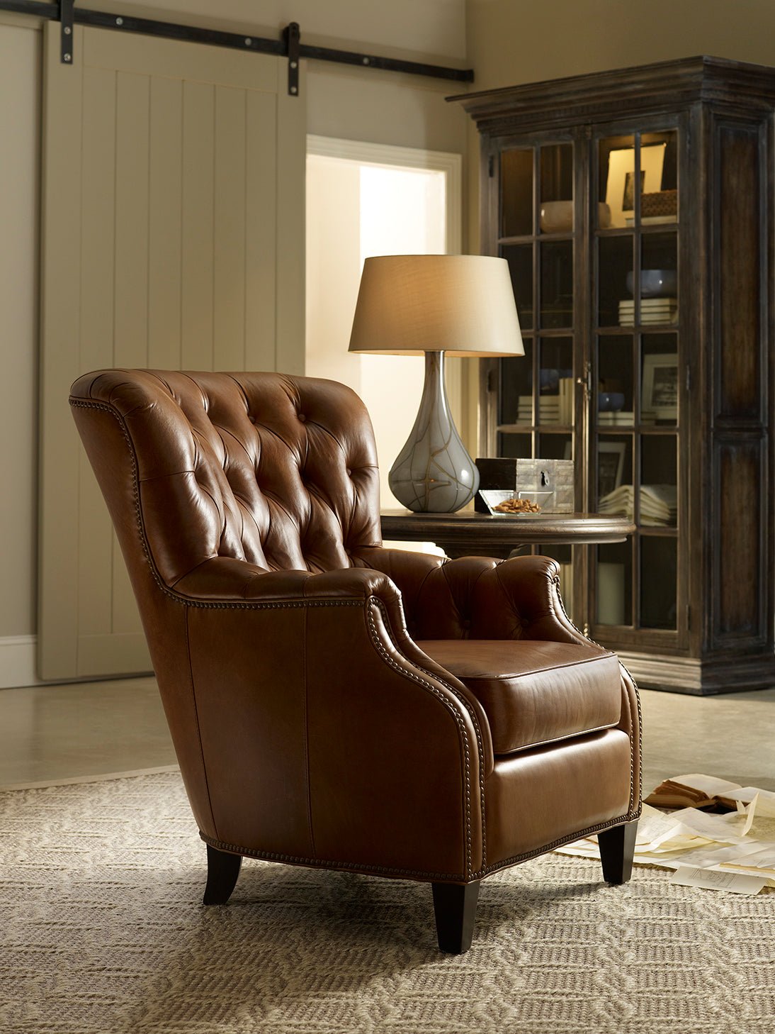 HookerHamrick Club Chair