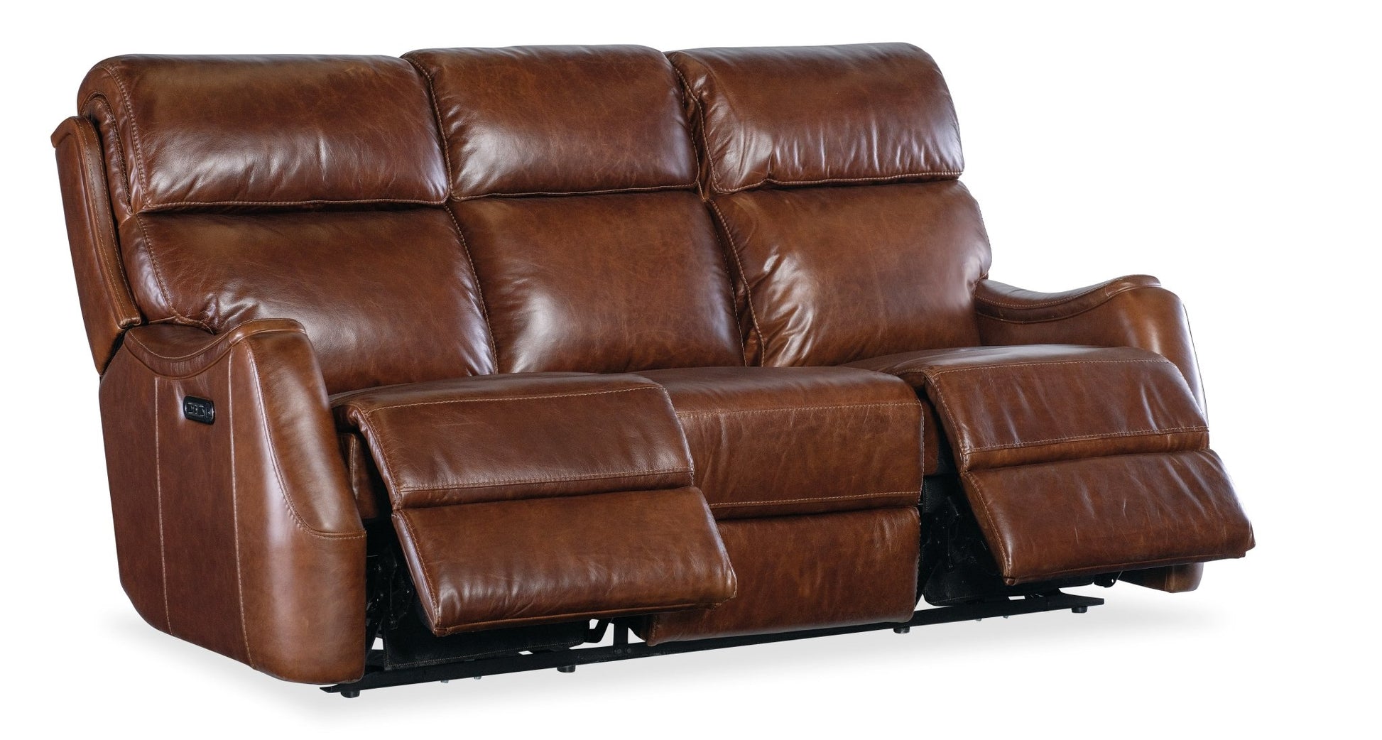 HookerHarlan Zero Gravity Sofa with Power Recline & Power Headrest