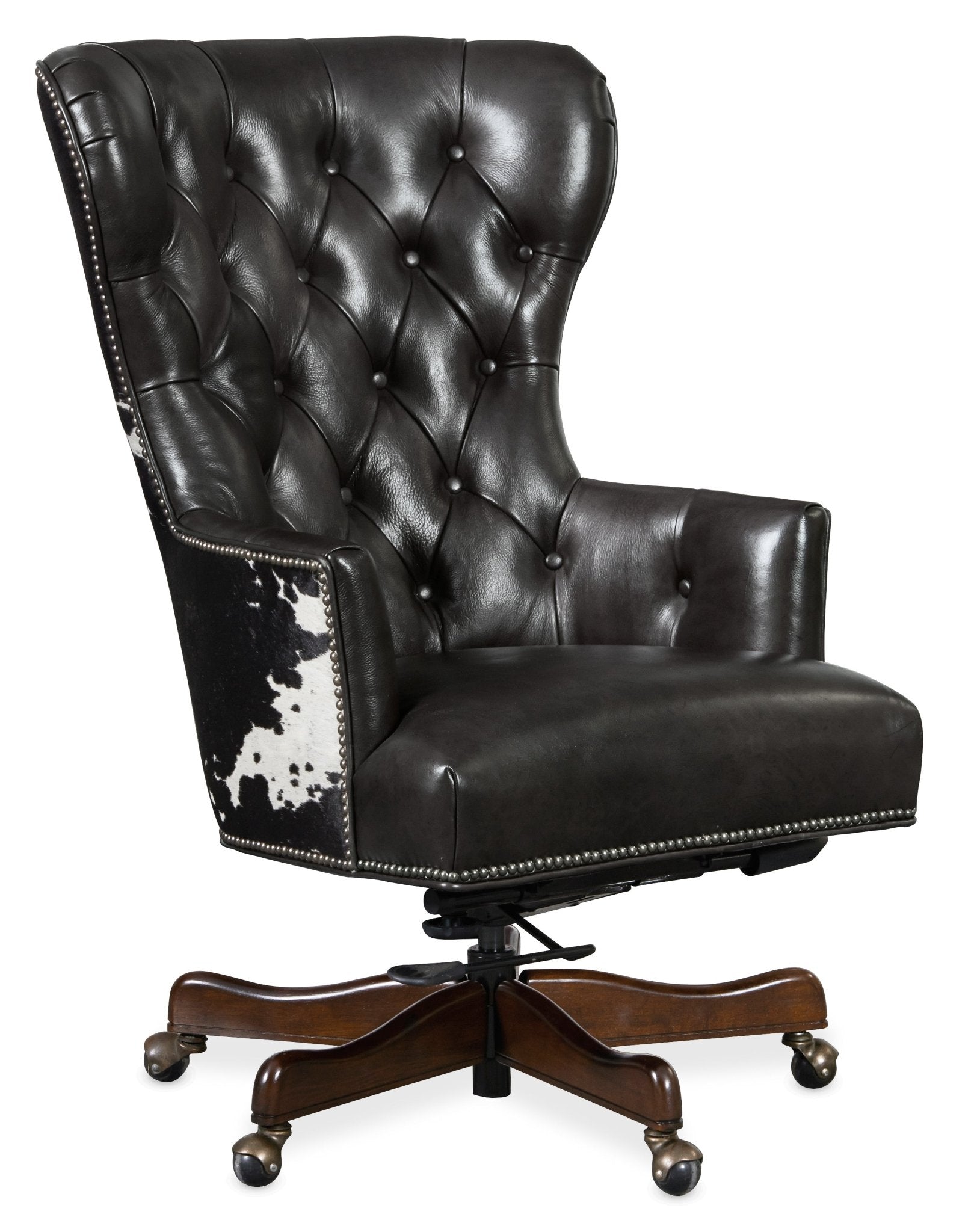 HookerKatherine Executive Swivel Tilt Chair with Black & White HOH