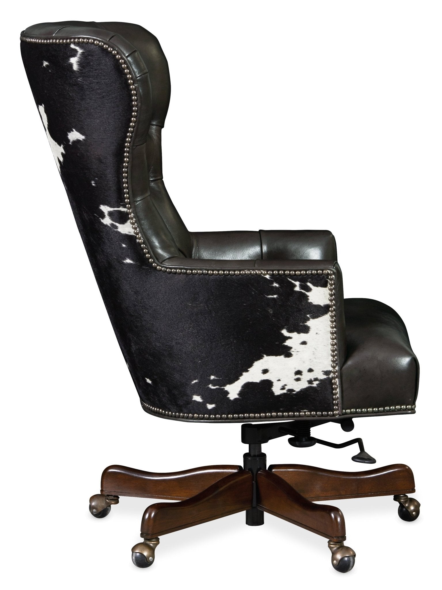 HookerKatherine Executive Swivel Tilt Chair with Black & White HOH