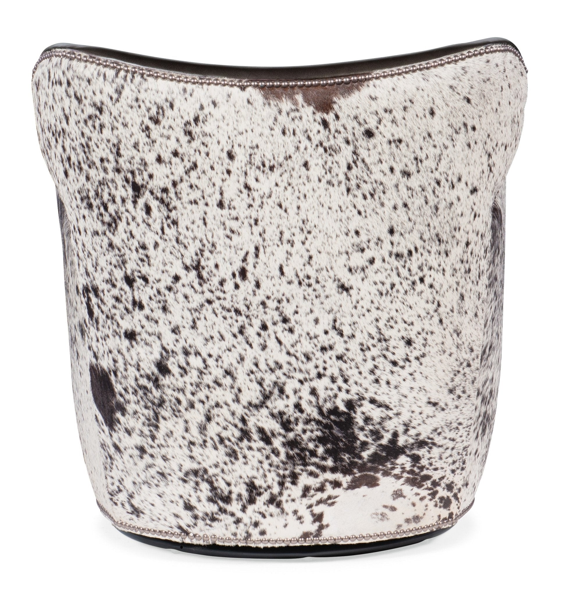HookerKato Leather Swivel Chair with Salt Pepper HOH