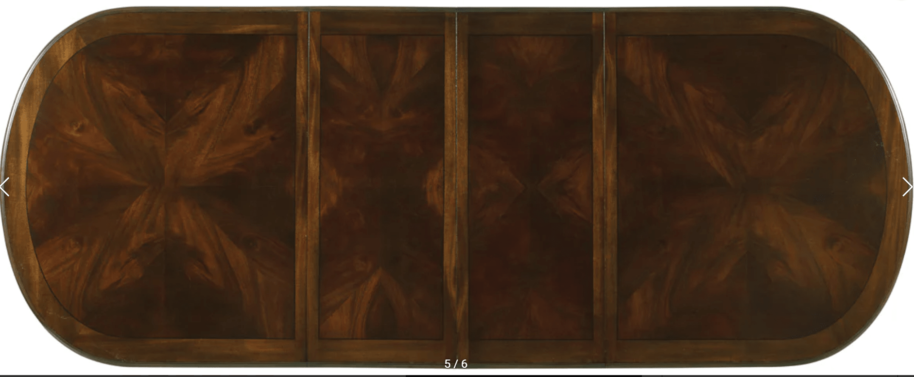 HookerLeesburg - Leg Table With Two 18" Leaves - Dark Brown