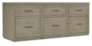 HookerLinville Falls 72" Credenza with Three Files