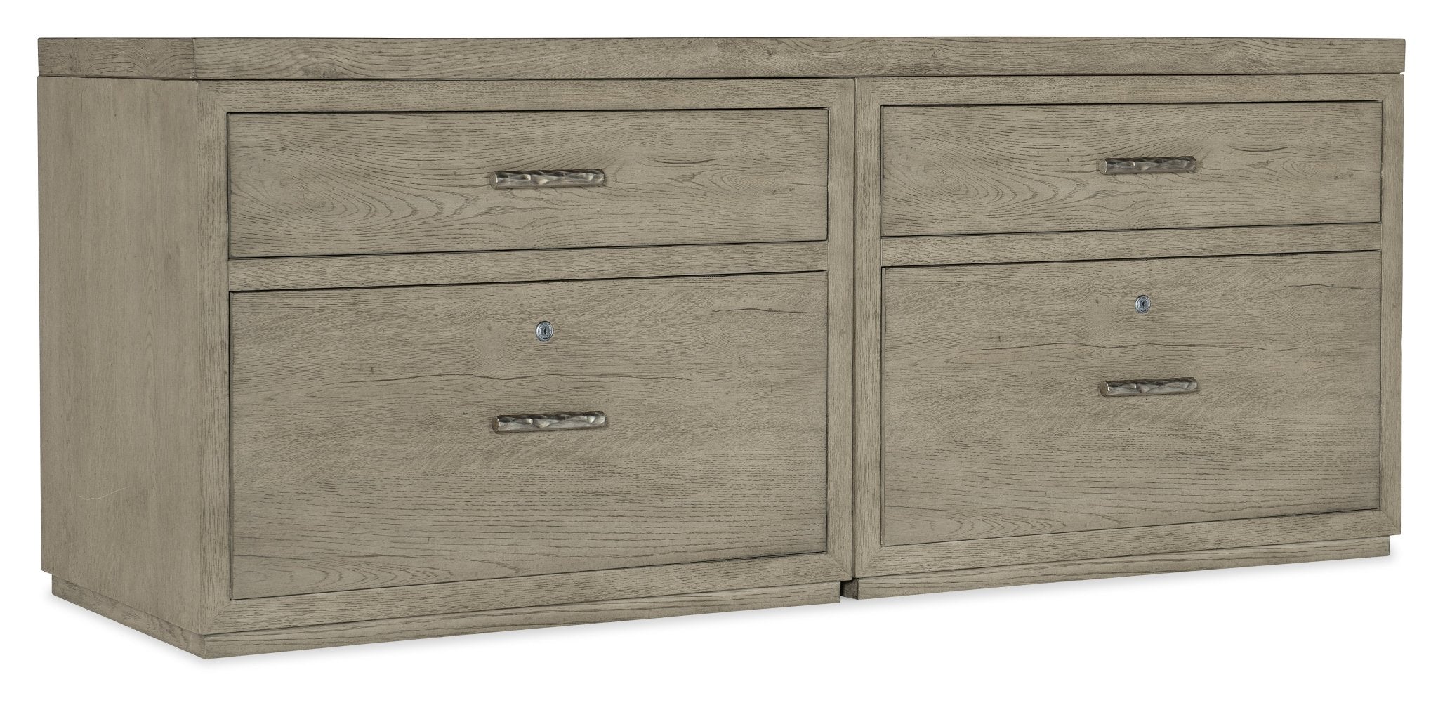 HookerLinville Falls 72" Credenza with Two Lateral Files