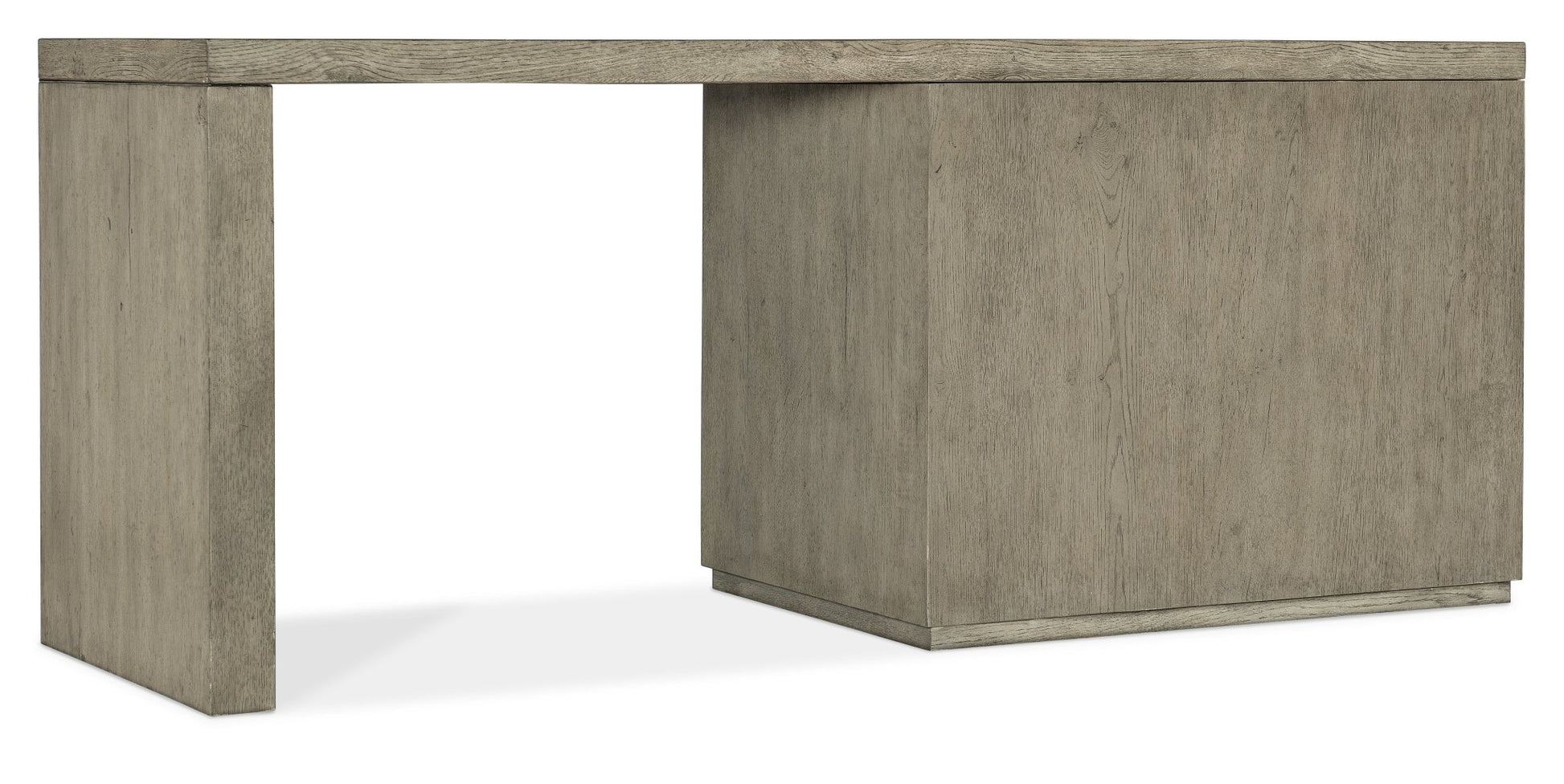 HookerLinville Falls 72" Desk with Lateral File