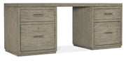 HookerLinville Falls 72" Desk with Two Files