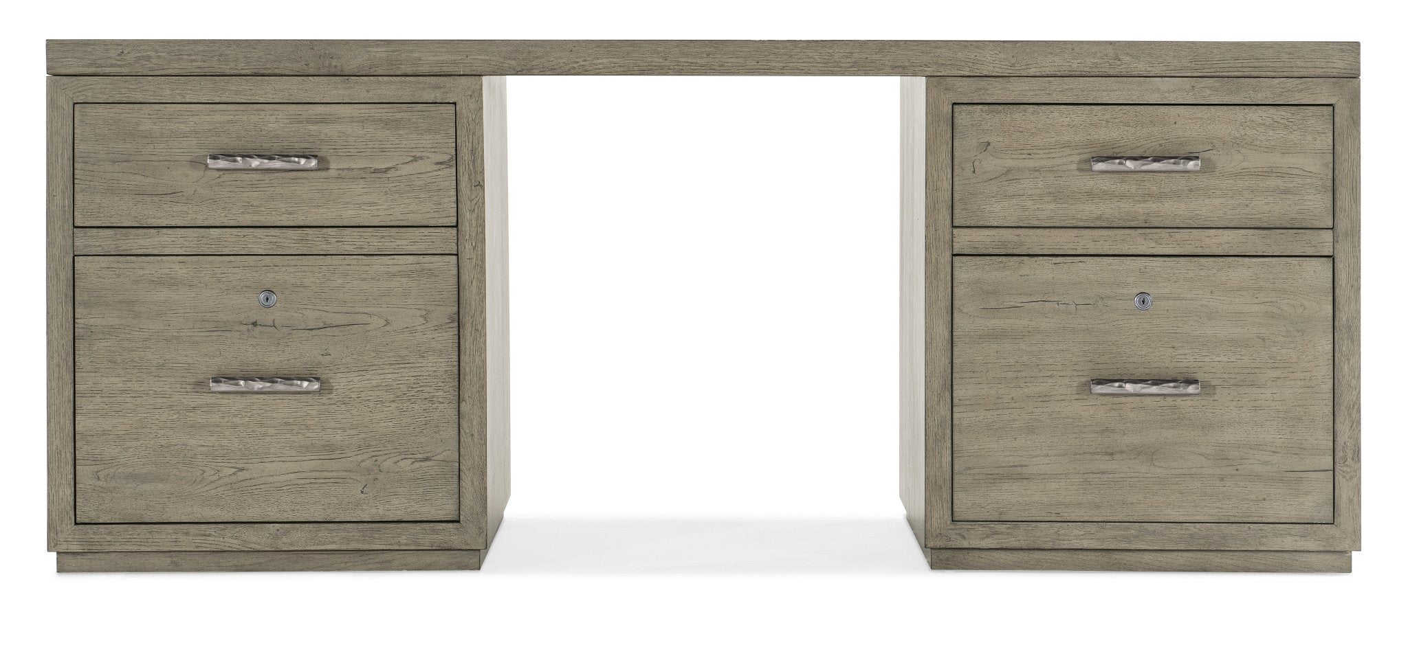 HookerLinville Falls 72" Desk with Two Files