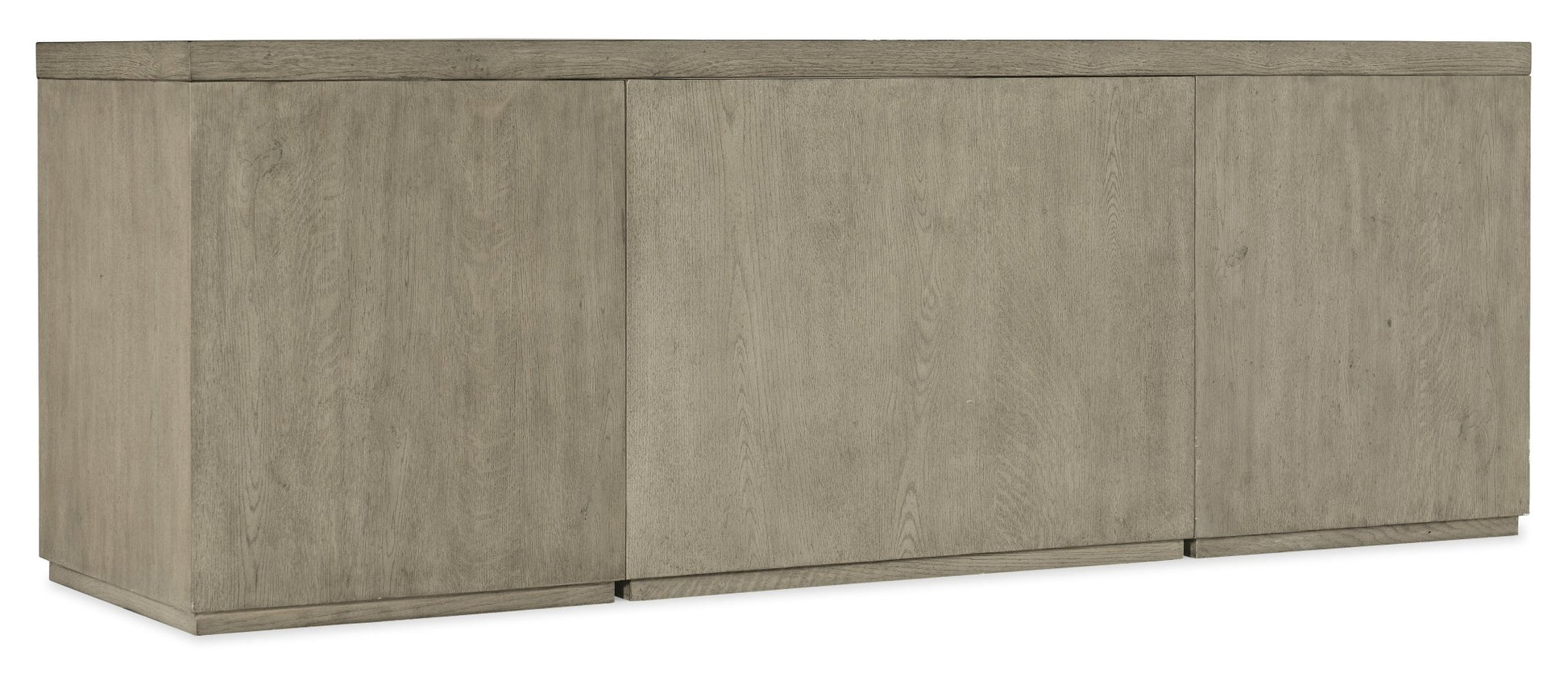 HookerLinville Falls 84" Credenza with Two Files and Open Desk Cabinet