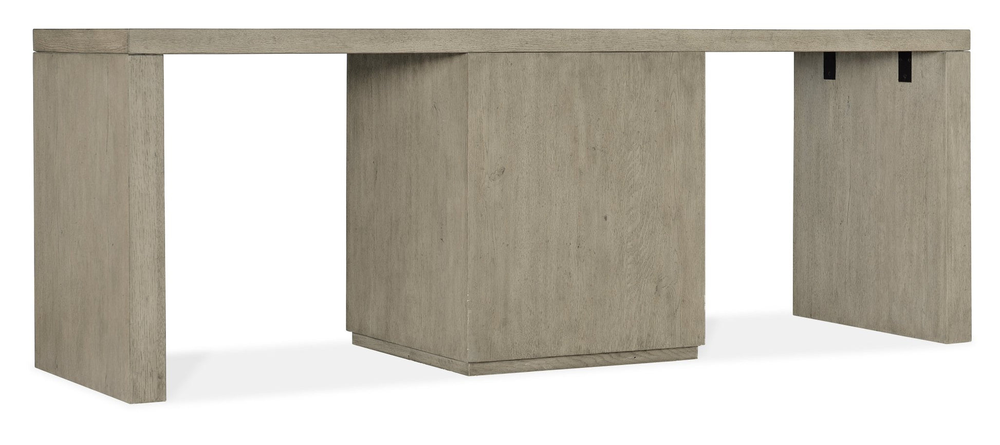 HookerLinville Falls 84" Desk with One Centered File