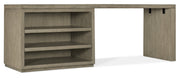 HookerLinville Falls 84" Desk with Open Desk Cabinet