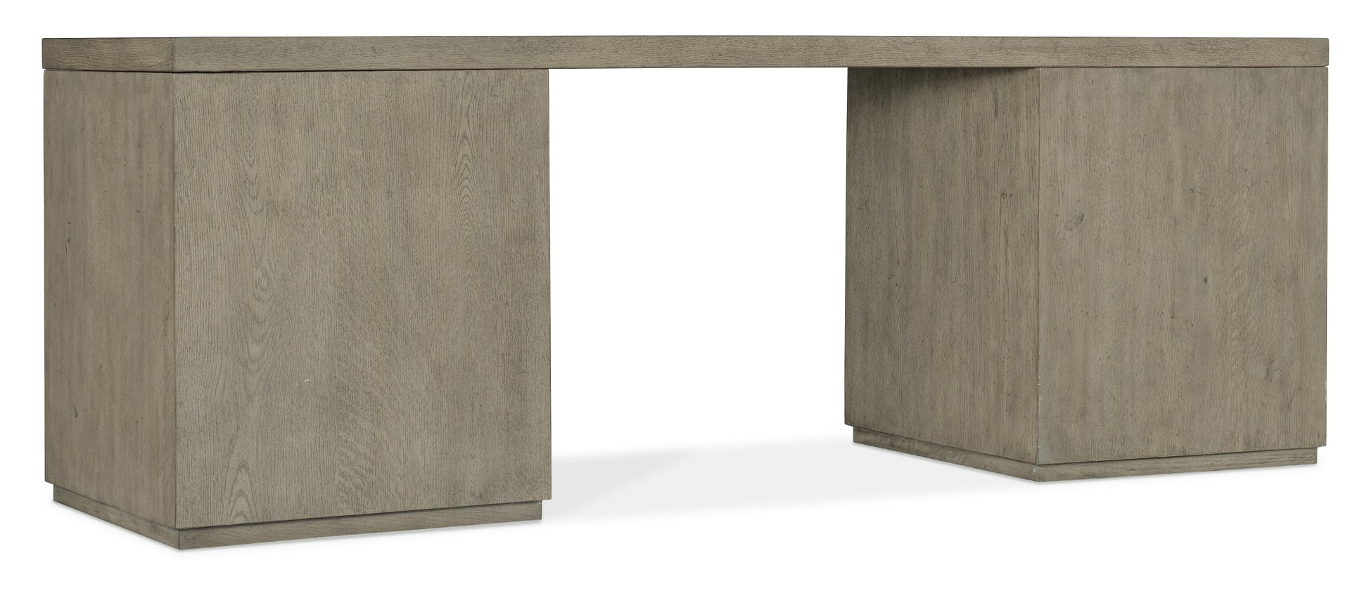 HookerLinville Falls 84" Desk with Two Files