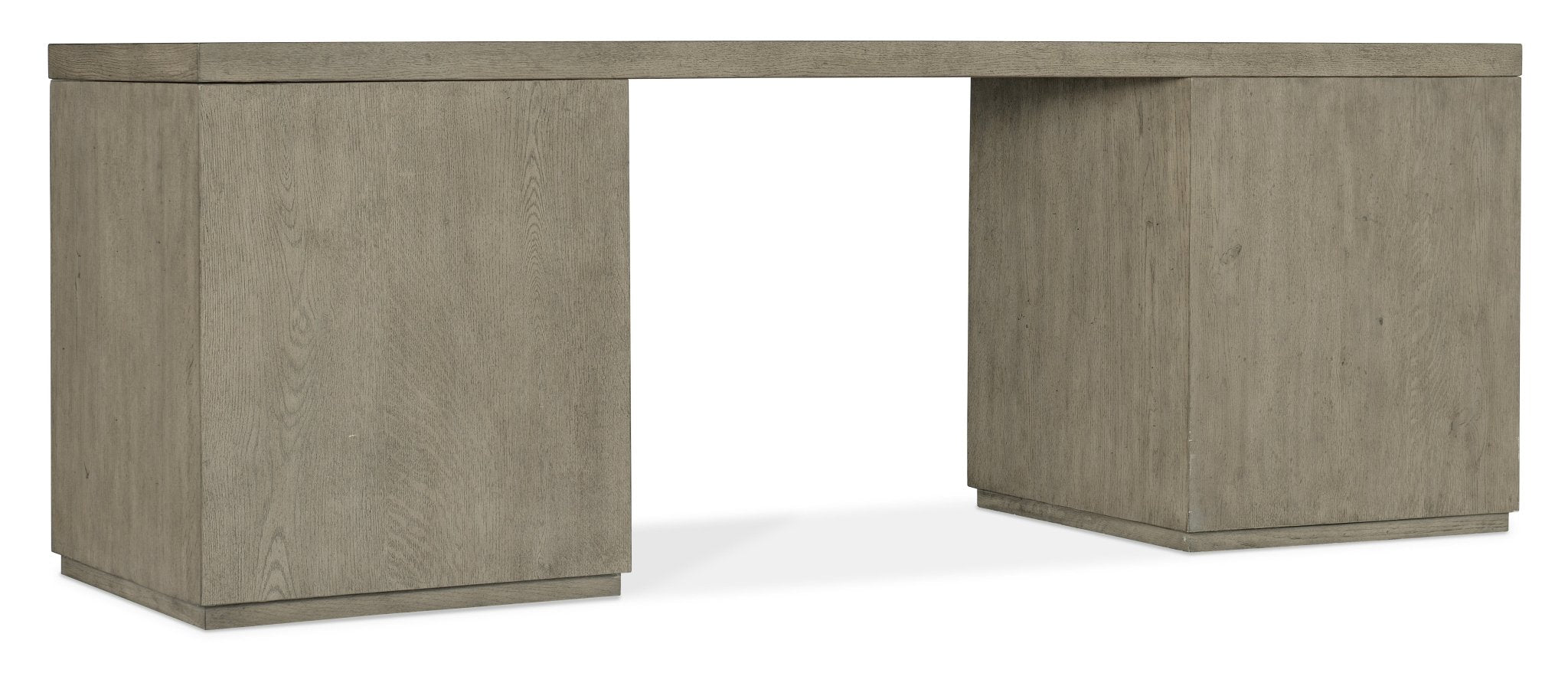 HookerLinville Falls 84" Desk with Two Files