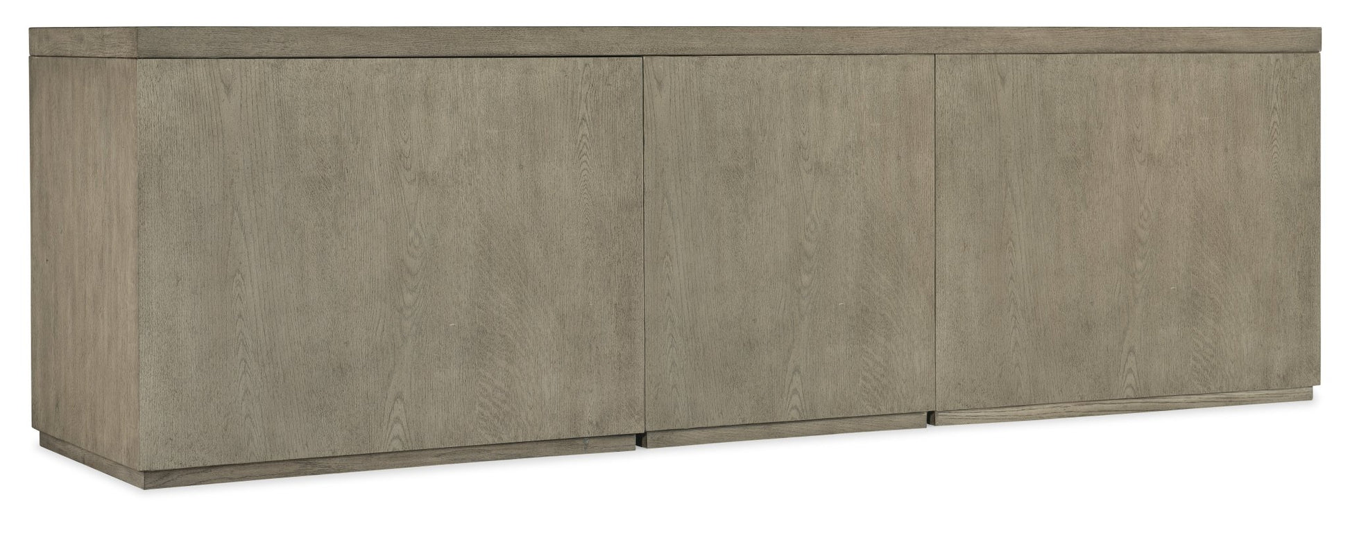 HookerLinville Falls 96" Credenza with File, Lateral File and Open Desk Cabinet