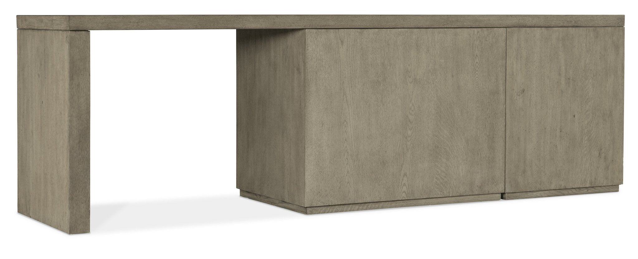 HookerLinville Falls 96" Desk with File and Lateral File
