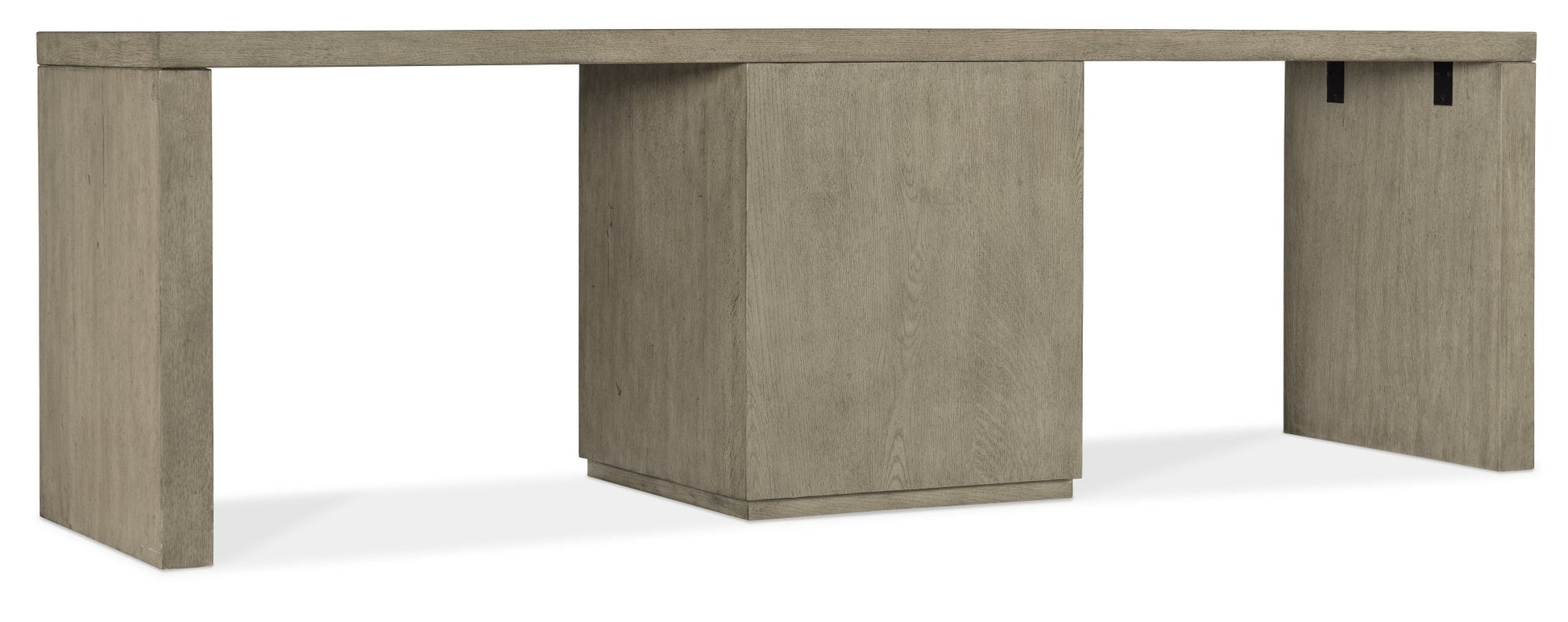 HookerLinville Falls 96" Desk with One Centered File