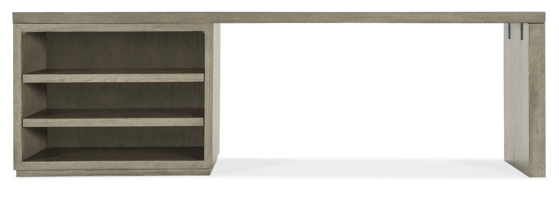 HookerLinville Falls 96" Desk with Open Desk Cabinet