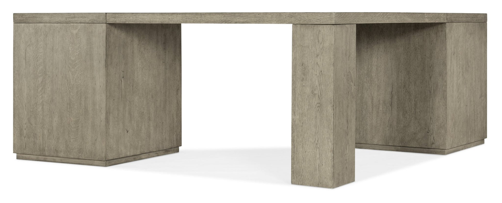 HookerLinville Falls Corner Desk with Two Files