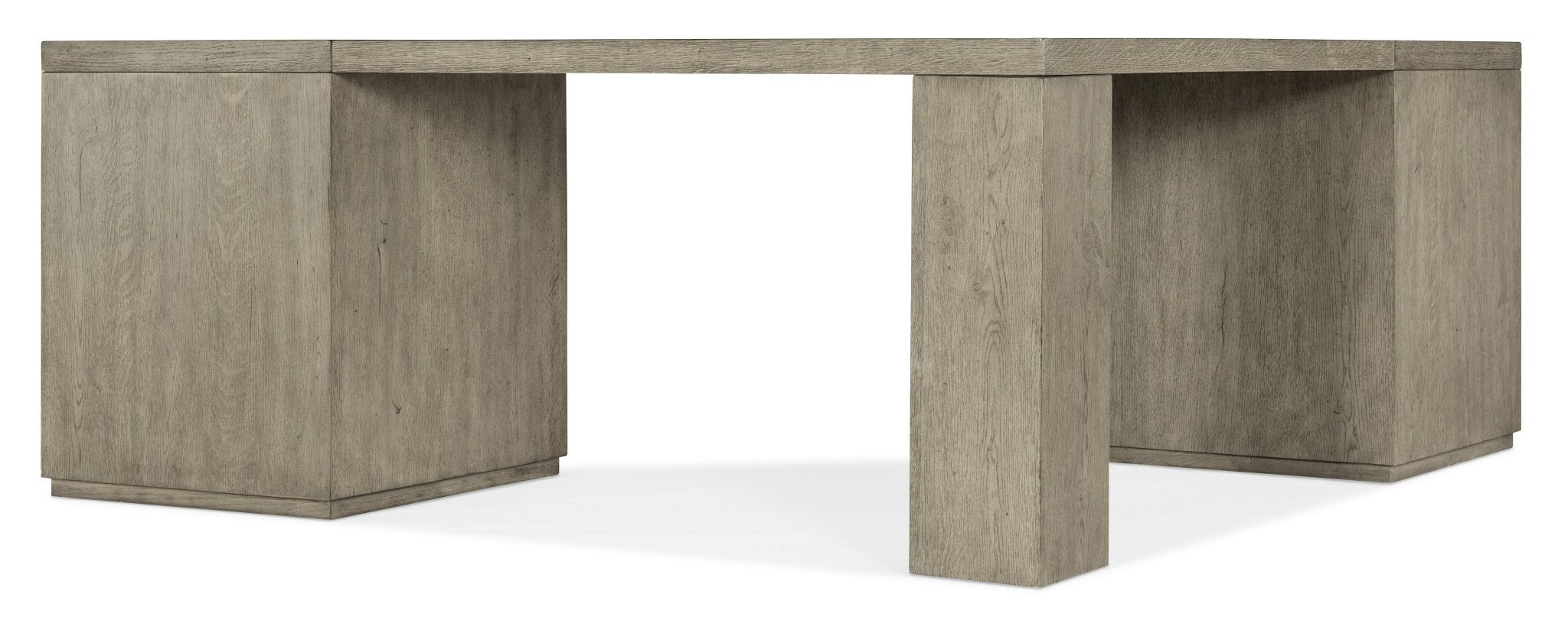 HookerLinville Falls Corner Desk with Two Files