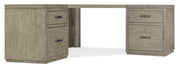 HookerLinville Falls Corner Desk with Two Files