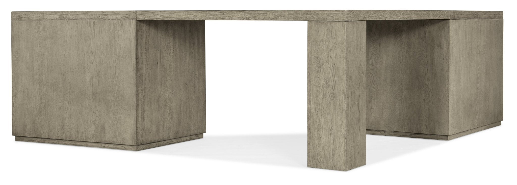 HookerLinville Falls Corner Desk with Two Open Desk Cabinets