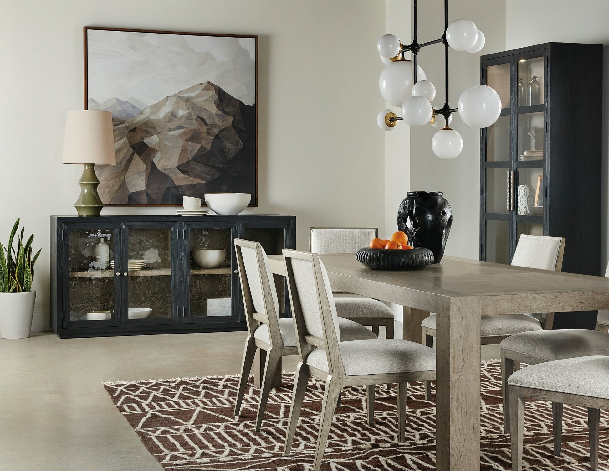 HookerLinville Falls North Fork Rectangle Dining Table with 1 - 24 in Leaf