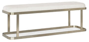 HookerLinville Falls River Branch Upholstered Bench