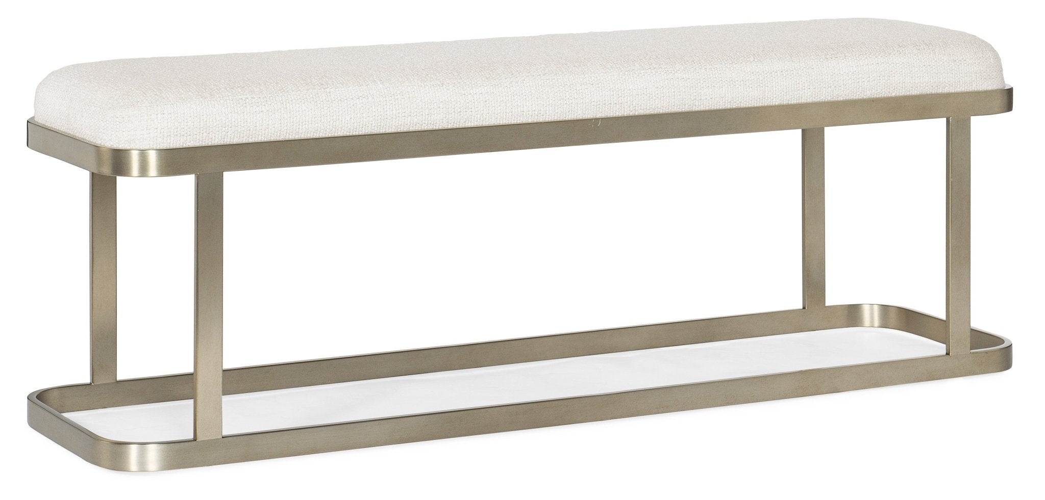 HookerLinville Falls River Branch Upholstered Bench