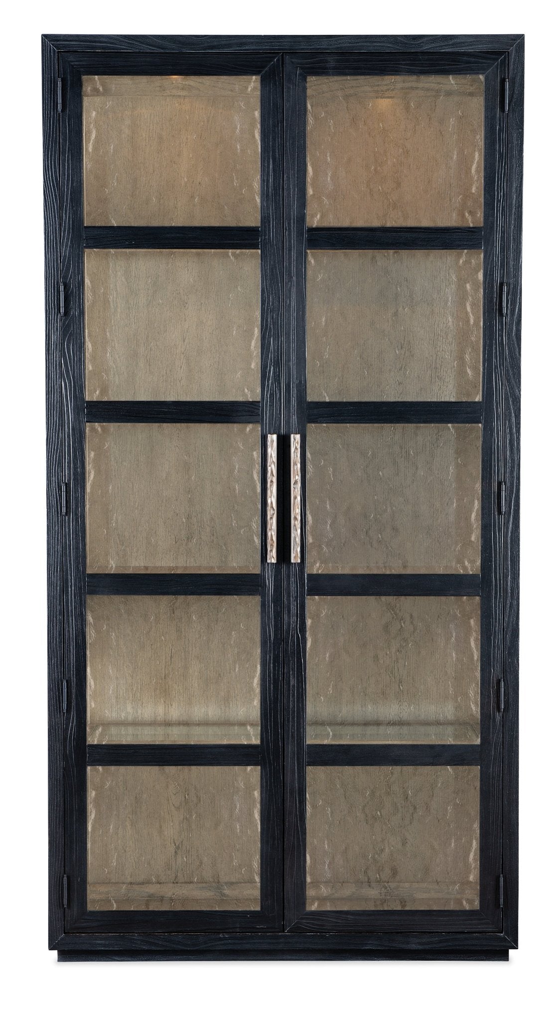 HookerLinville Falls Shou Sugi Ban Curio Cabinet
