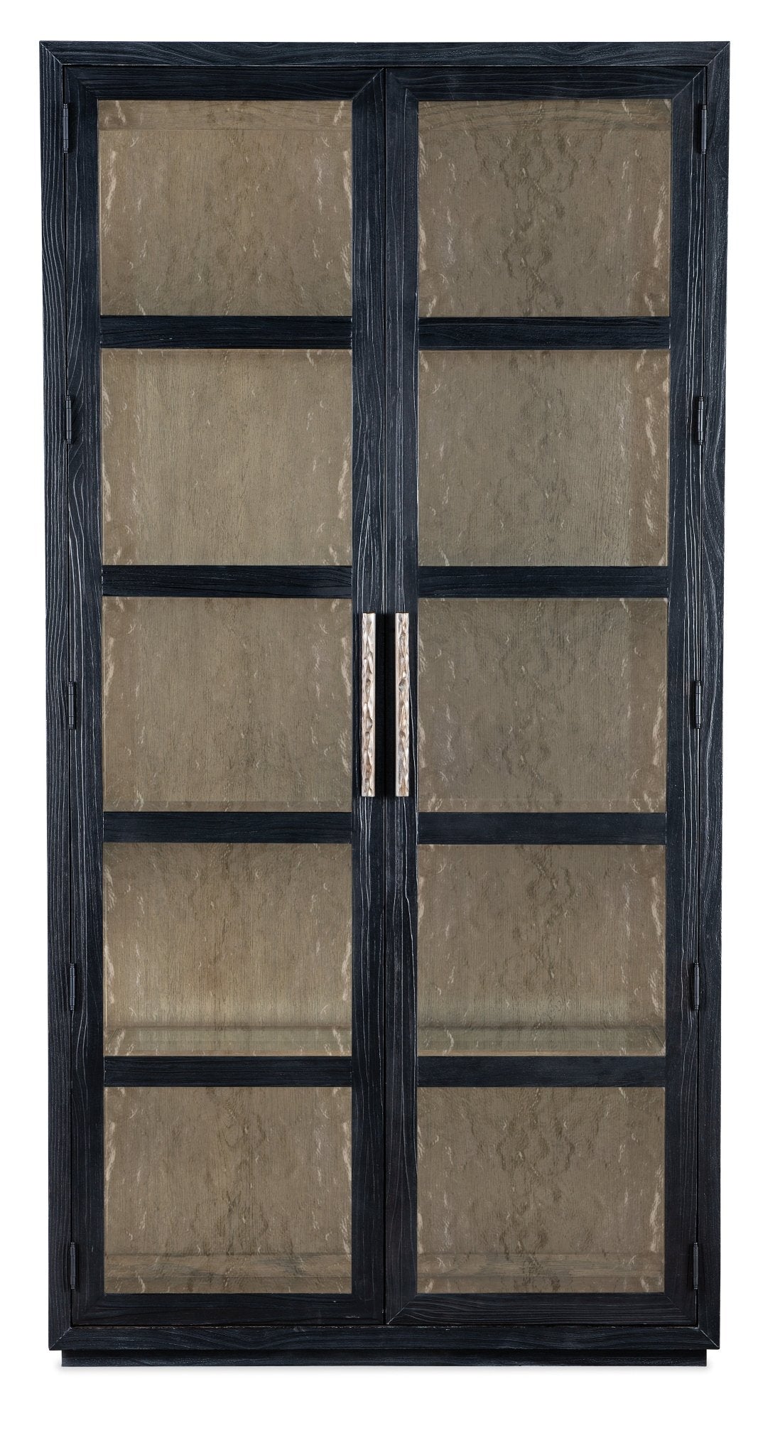 HookerLinville Falls Shou Sugi Ban Curio Cabinet