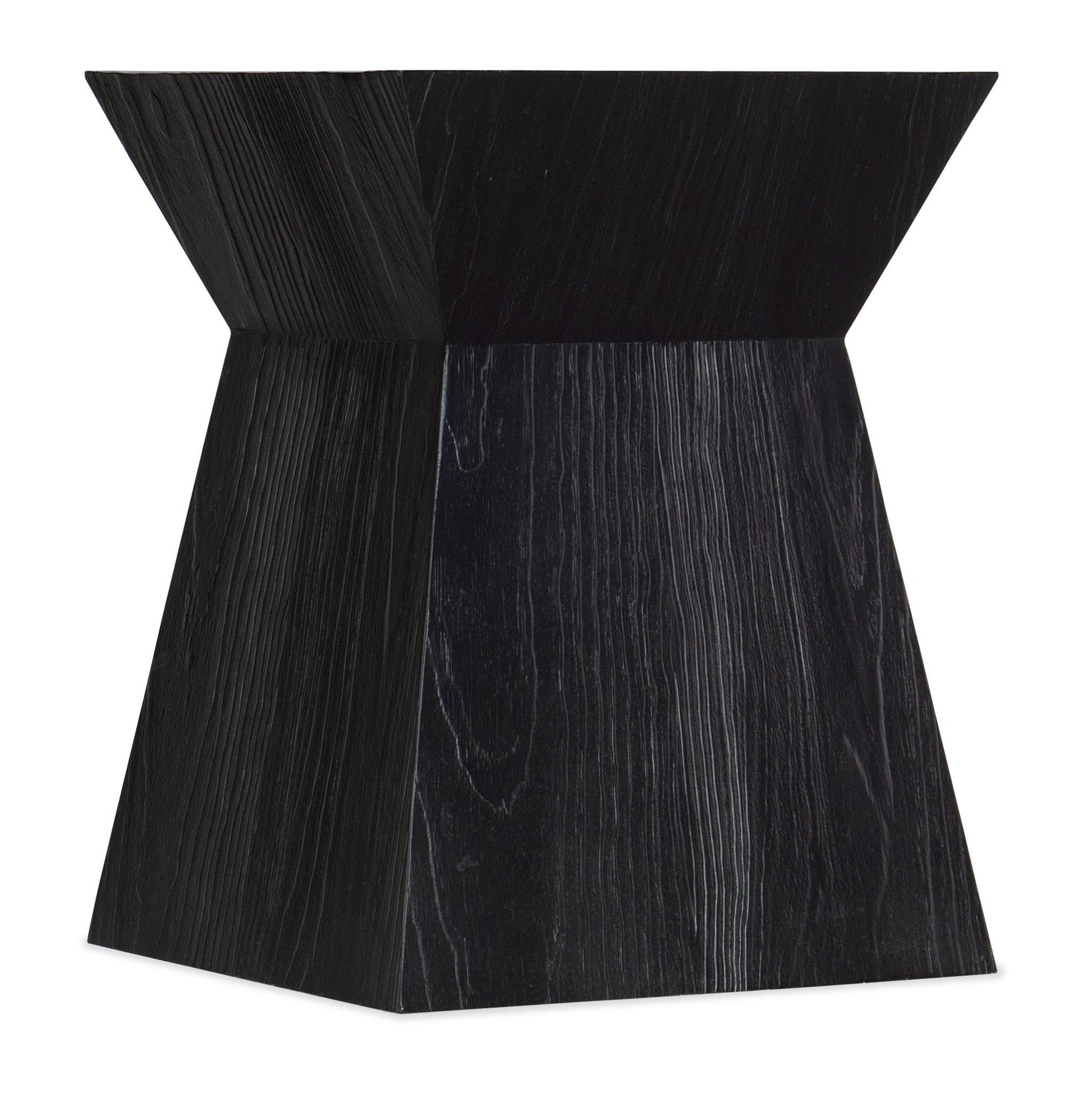 HookerLinville Falls Shou Sugi Ban End Table