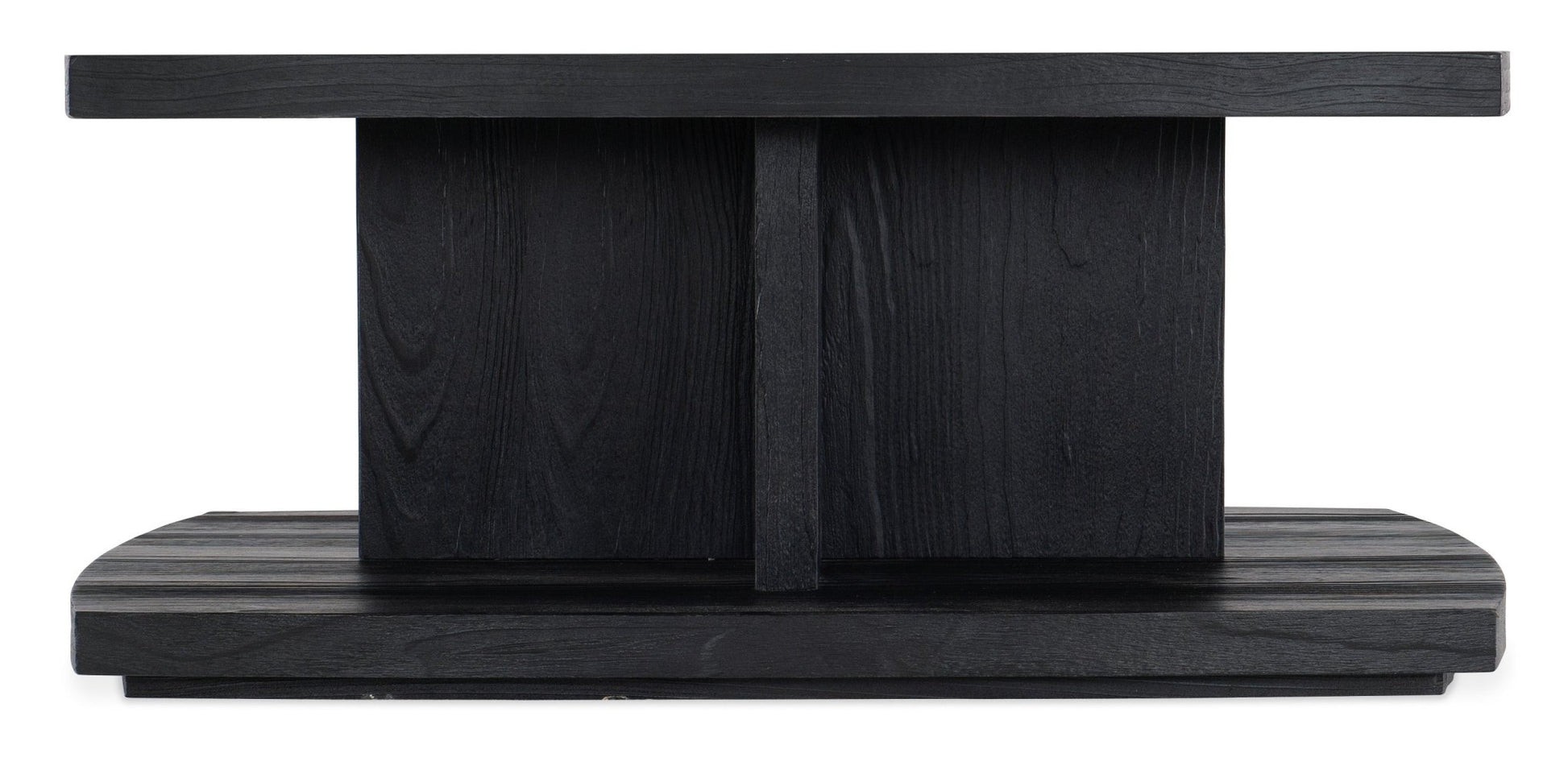 HookerLinville Falls Shou Sugi Ban Square Cocktail Table