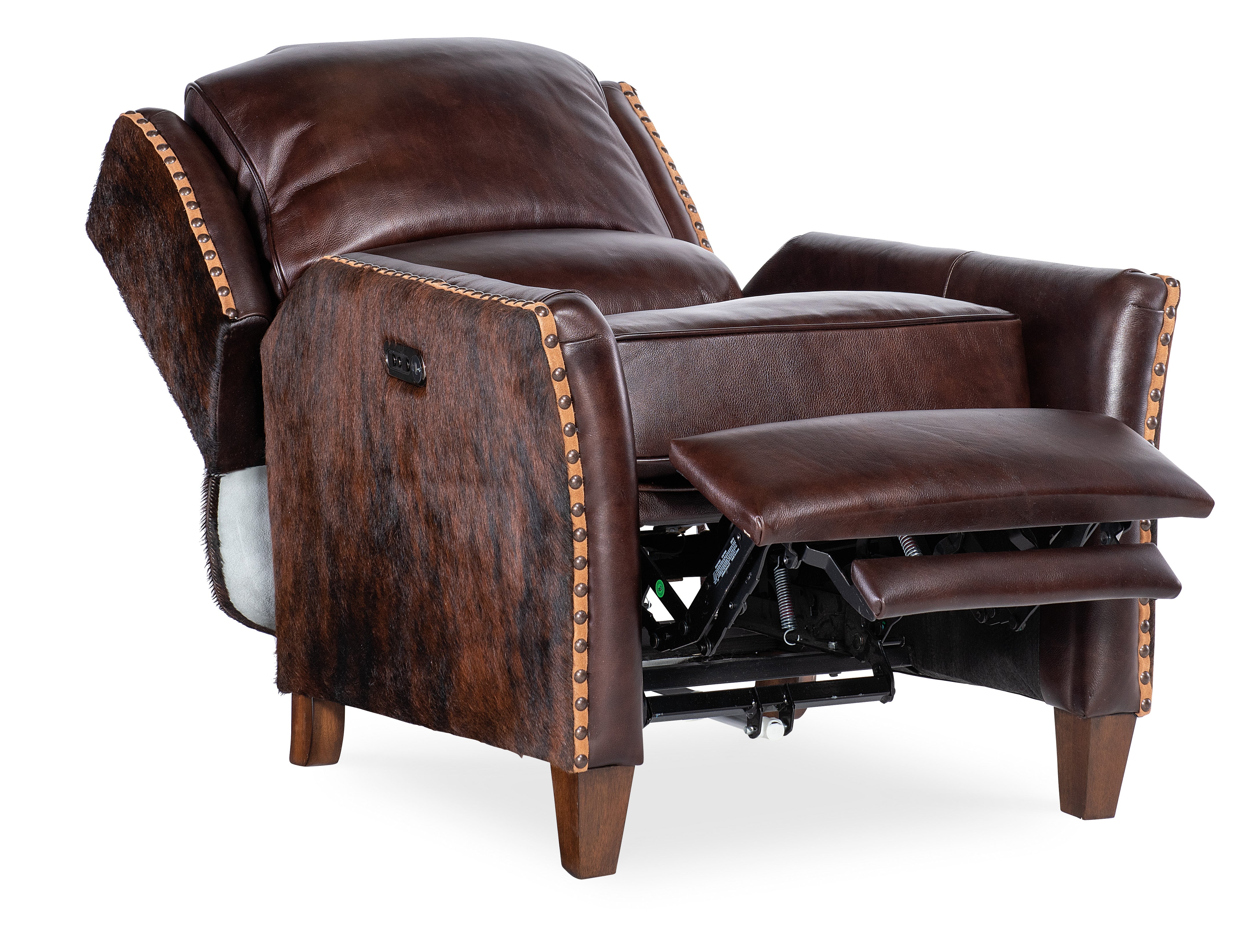 利文斯顿电动躺椅，带电动头枕