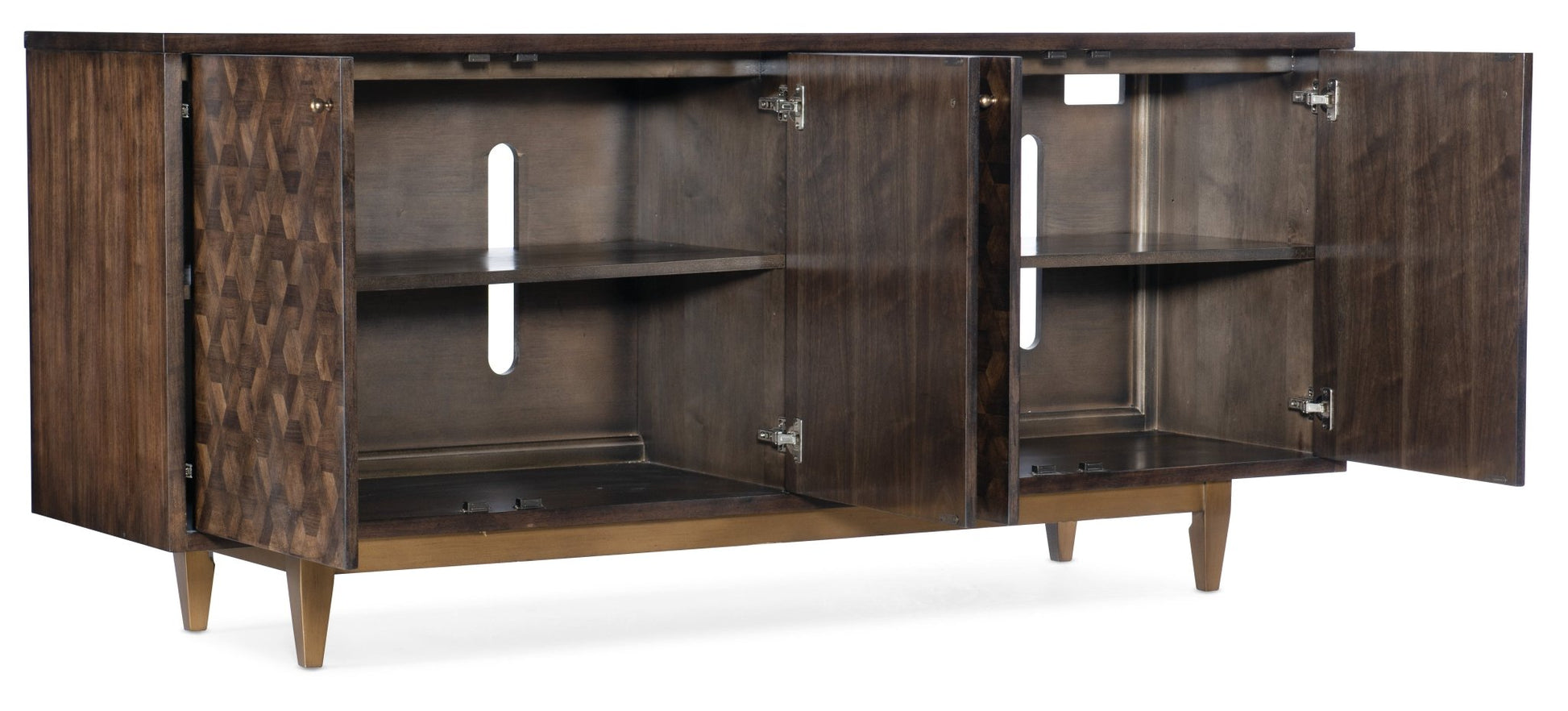 HookerMelange Alpine Four - Door Credenza