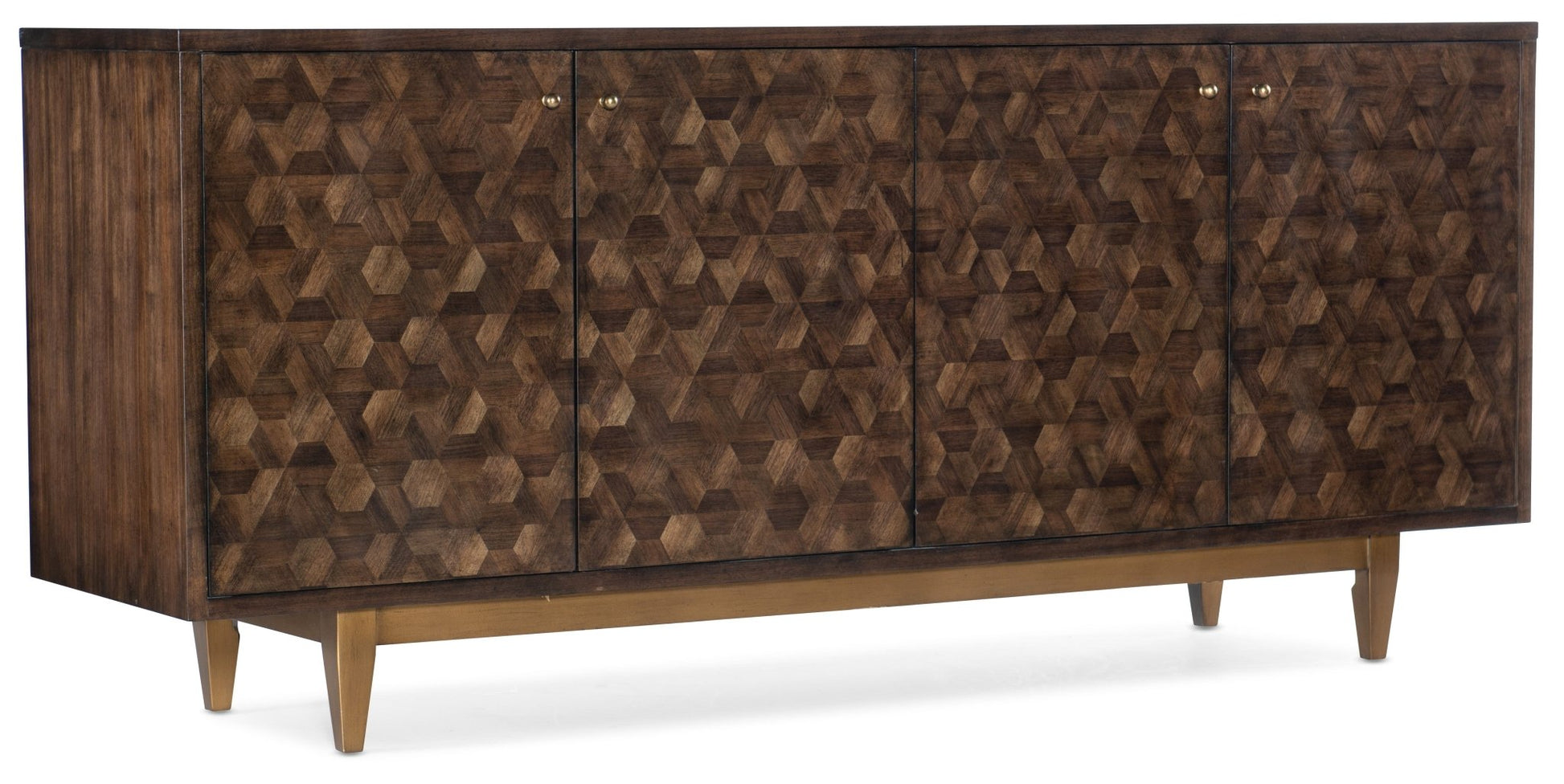 HookerMelange Alpine Four - Door Credenza