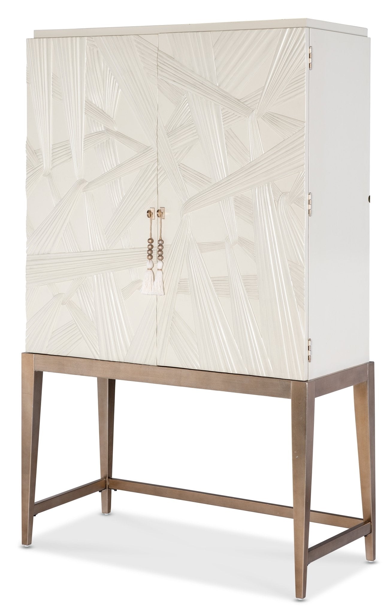 HookerMelange Dream Weaver Bar Cabinet