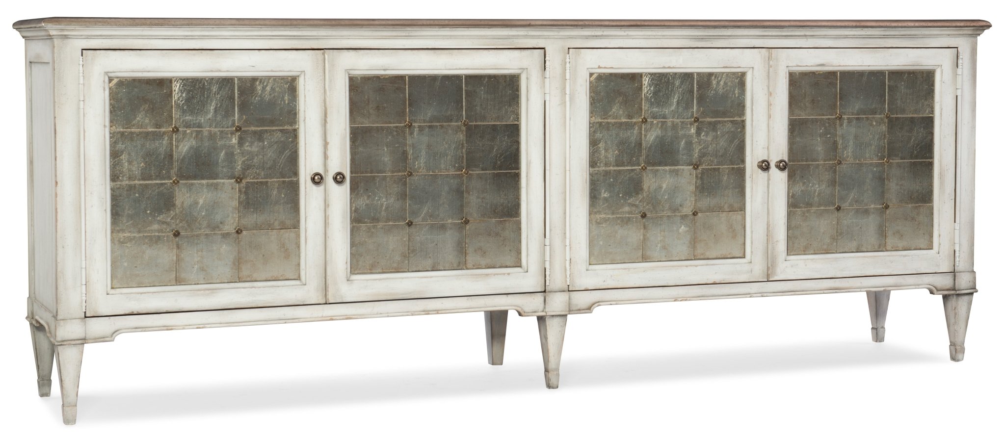 HookerMelange Four - Door Credenza