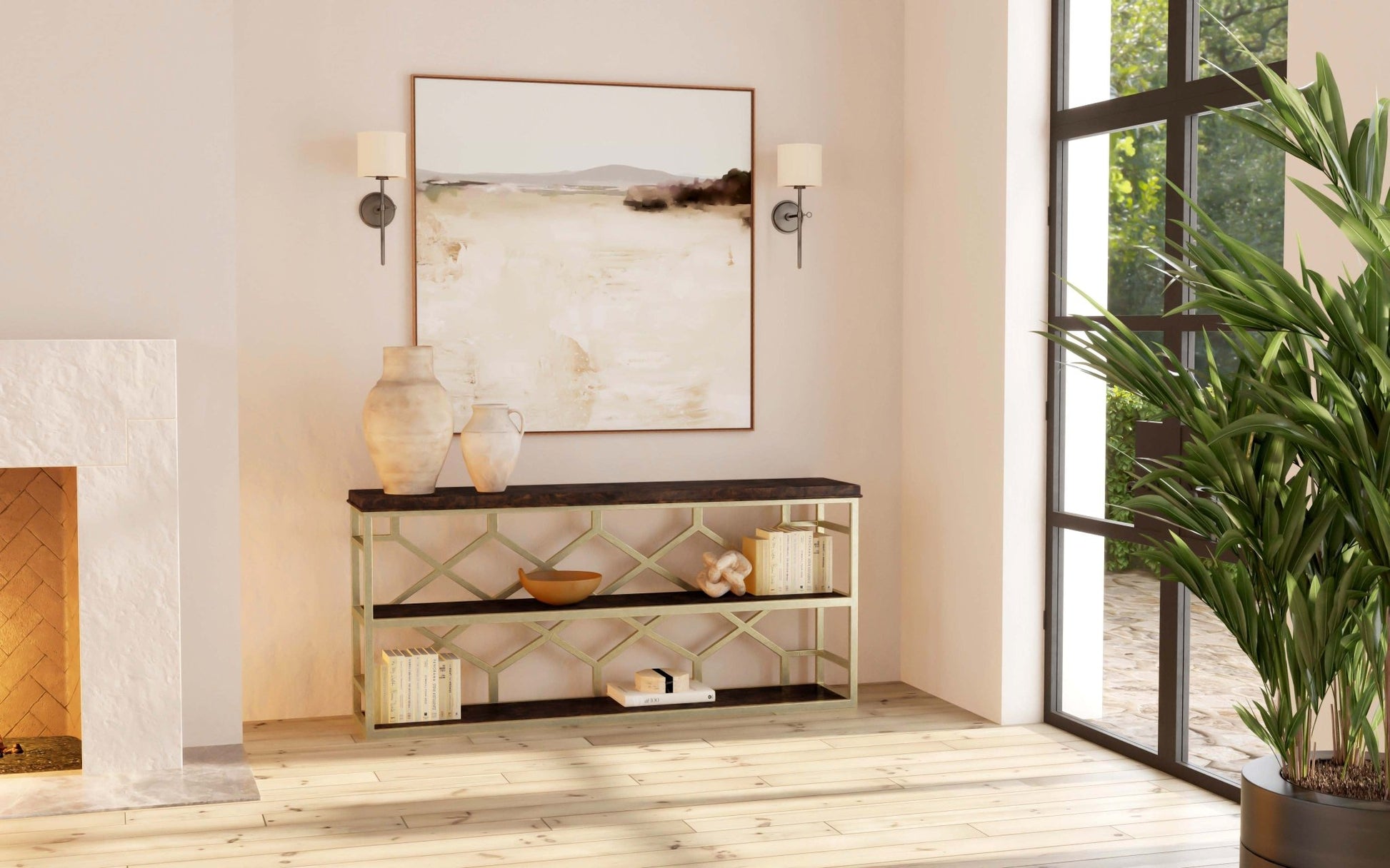 HookerMelange Giles Console Table