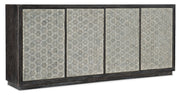 HookerMelange Greystone Four - Door Credenza