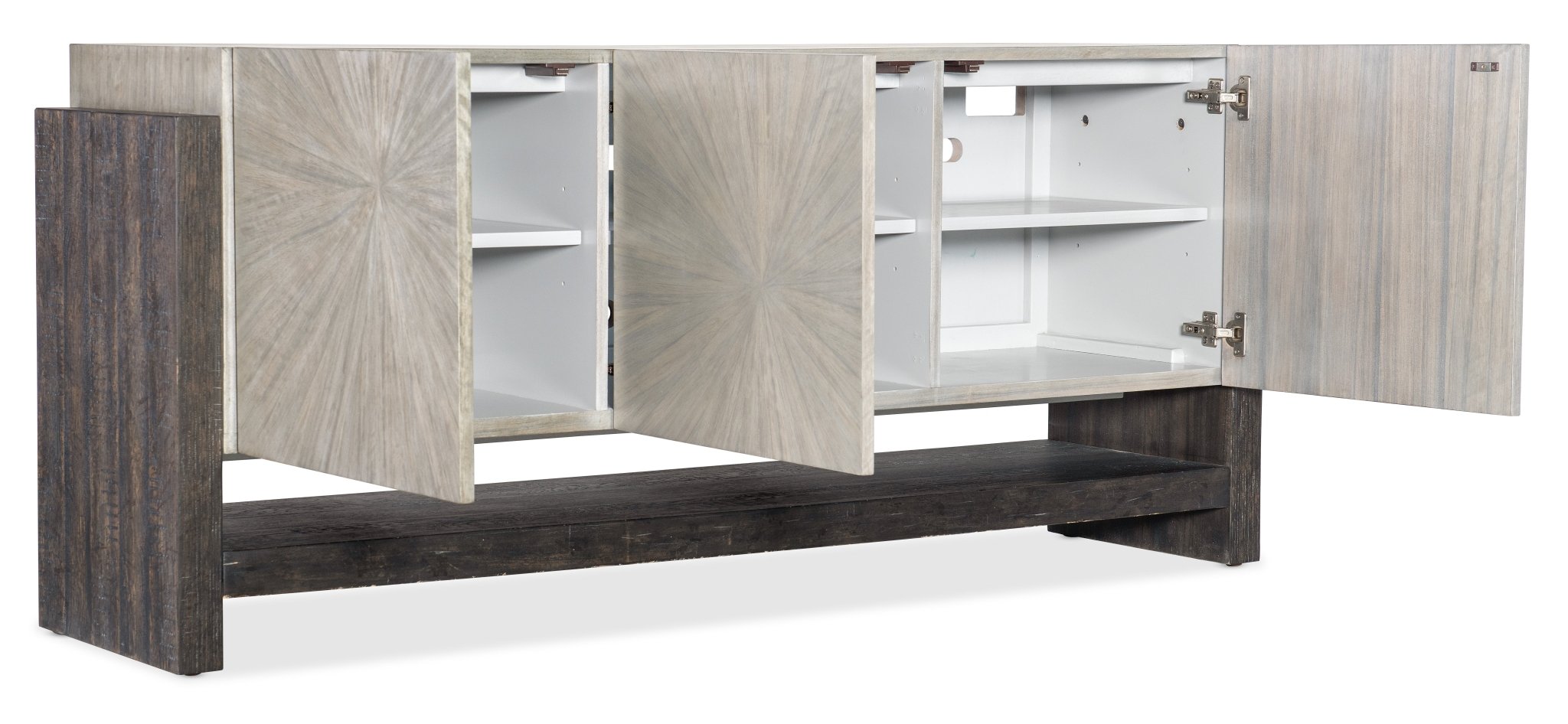 HookerMelange Ground Perspective Credenza