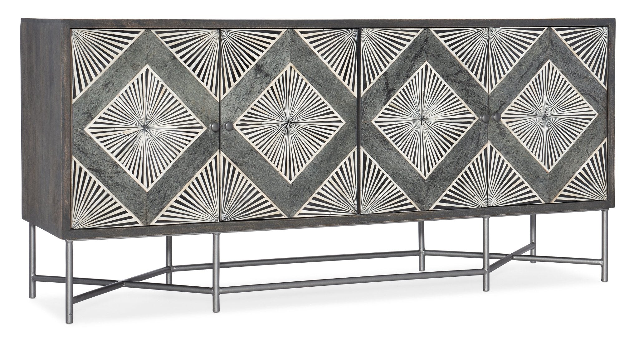 HookerMelange Hawthorne Four Door Credenza