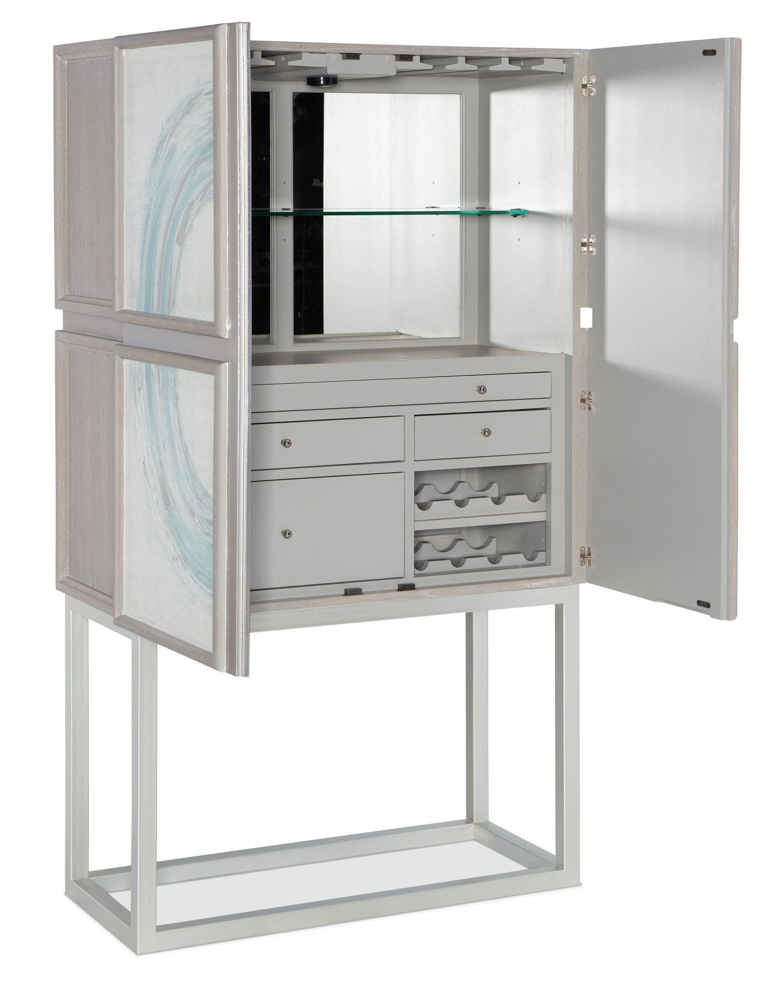 HookerMelange Kandin Bar Cabinet