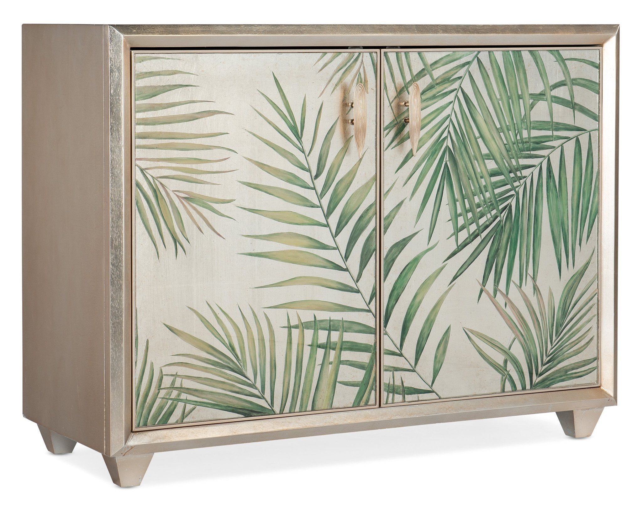 HookerMelange Lets Be Fronds Two Door Chest